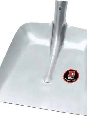 Bestseller IDEAL Hallenser Randschaufel SILVER Größe 7 340 x 325 mm Stahlblech - 1090700