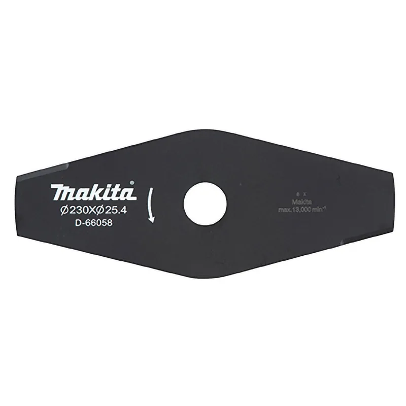 Makita 2-Zahn-Schlagmesser 230 x 25,4 mm für Freischneider - D-66058 Rabatt