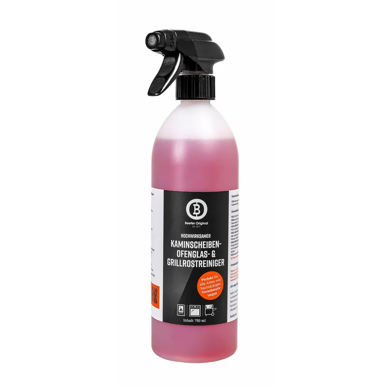 Nur Heute BEEFER Kaminscheiben-, Ofenglas- und Grillrostreiniger 750 ml - 10100004
