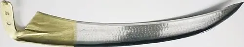 Reichsformsense L.650mm handgeschmiedet geschliffen,pol.ESW Letzte Chance