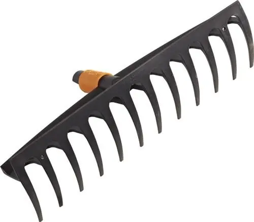 FISKARS Kunststoffrechen QuikFit Arbeits-B.410mm 12 Zinken - 1000643 Mega-Angebot