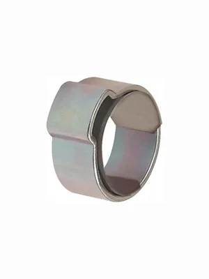 Riegler 50x Schlauchklemme 1-Ohr Stahl glanzverzinkt (W1) mit Einlagering Spannbereich 10,5 - 12,5 mm - 179424 Preiswert