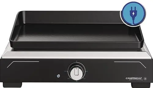 Markenware Elektrogrill Plancha Electric 1 XD gusseiserne Kontaktgrillplatte CAMPINGAZ