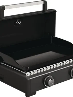 Billig Gasgrill Plancha Onyx 2 Cook 2 Blue Flame Brenner (Edelstahl) CAMPINGAZ