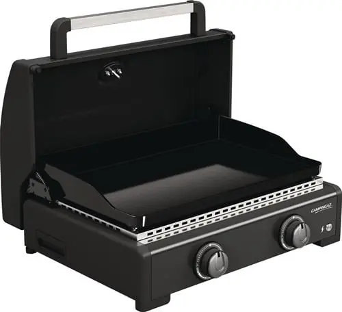 Billig Gasgrill Plancha Onyx 2 Cook 2 Blue Flame Brenner (Edelstahl) CAMPINGAZ
