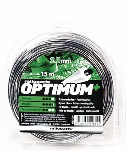 Nylonfaden Optimum Fadenstärke 2,0mm Fadenlänge 15m RATIOPARTS Garantierte Lieferung