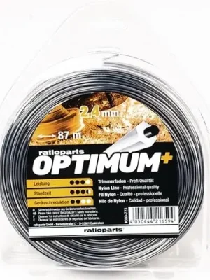Nylonfaden Optimum Fadenstärke 2,4mm Fadenlänge 87m RATIOPARTS Wochenendangebot