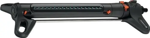 Viereckregner AquaZoom L 350 qm Stecksystem Kunststoff/Metall GARDENA Direkt Vom Hersteller