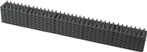 Sichere Zahlung WINDHAGER Tierabwehr-Barriere 10 Paneele 49 cm lang 4,5 cm breit Kunststoff - 7449