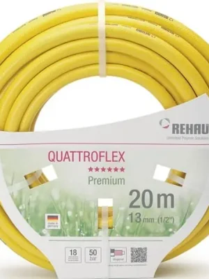 REHAU Wasserschlauch Quattroflex ID 25mm AD 31mm - 10997781600 Solange Der Vorrat Reicht