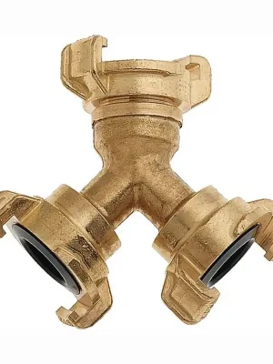 Finale Aktion GEKA Abzweigstück mit GEKA plus-Anschluss Messing Schlauchgröße 9,5-38 mm - 333341