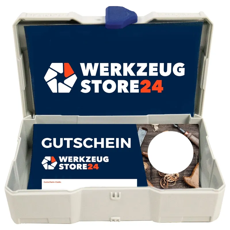 Direkt Vom Hersteller Geschenkgutschein Wert 20 € (Motiv Dunkelblau) - im Miniatur Systainer