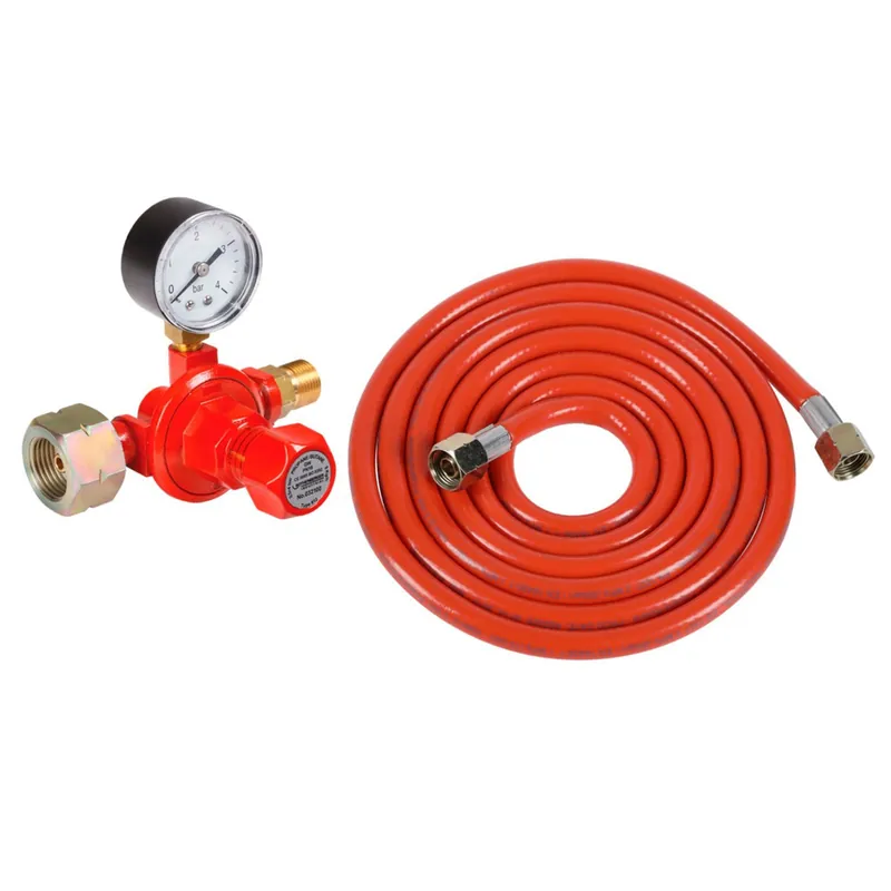 Preisreduziert ROTHENBERGER Industrial Regler Manometer 0,5-4 bar Schlauch 2,5m Abflammgeräte 3/8" 5&11kg Gasflaschen - 1500005311