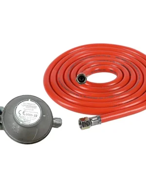 ROTHENBERGER Industrial Set Gasdruckregler 300 mbar mit 0,8 m Niederdruckschlauch | 2 kg/h | Abgangsgewinde 3/4" - 1500005431 Kostenfreie Lieferung