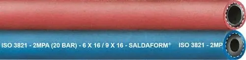 Zertifiziert Zwillingsschlauch SALDAFORM® Wandst.3,5mm AD 13,0mm L.50m TEGUMA