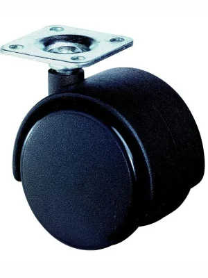 Letzte Chance BS Rollen Kunststoffdoppelrolle hart Rad-Ø 40 mm 30 kg - F75.040.PL
