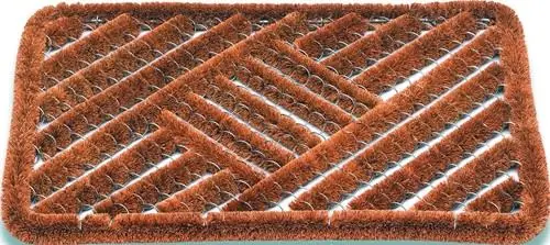 Solange Der Vorrat Reicht HAMAT Fußmatte Kokosbürsten natur Kokos/Stahl - 3401392005