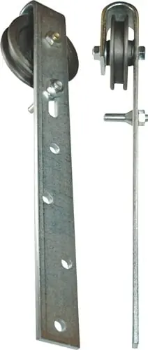 Solange Der Vorrat Reicht HBS-BETZ Schiebetorrolle m.Bügel 60mm STA verz.max.30kg 6/8mm - 87144