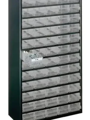 Top-Angebot raaco Kleinteilemagazin B 306 x T 150 x H 552 mm Stahlblech mit Gummifüßen - 137386