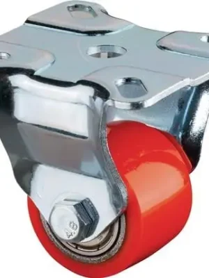 Schnäppchen Bockrolle 35mm 100kg PU 90 +/- 3 Shore A Kugell.60x60mm STA BS ROLLEN