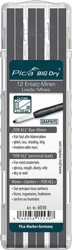 Pica Minenset Pica BIG-Dry 12x graphit - 6030 Geprüft