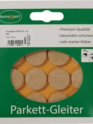 Preisreduziert Parkettgleiter Premium 22mm Filz natur rd.selbstkl. - 540022
