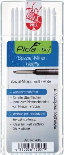 Schneller Versand Pica Minenset Pica-Dry 10x weiß - 4043