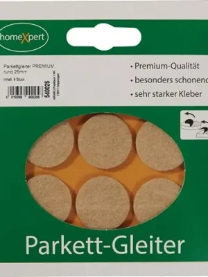 Billig Parkettgleiter Premium 25mm Filz natur rd.selbstkl. - 540025