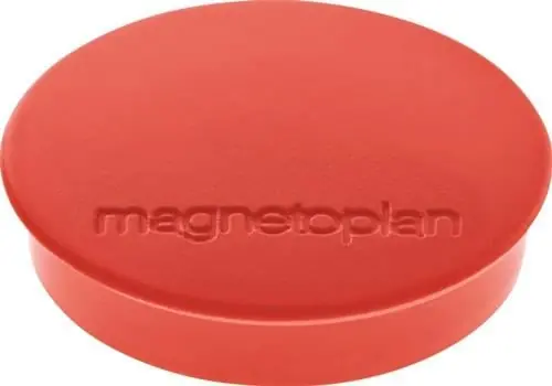 Magnetoplan Magnet Basic Ø 30 mm rot - 16 642 06 Jetzt Kaufen