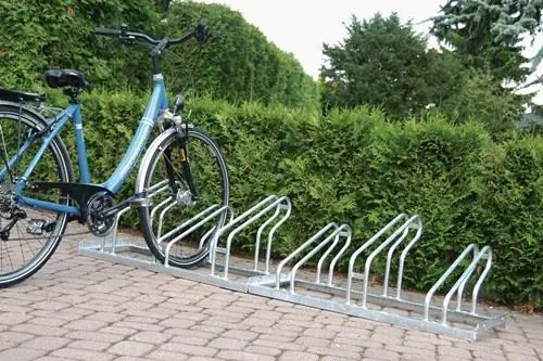 WSM Fahrradbügelparker 1-seitig 90 ° verzinkt - 105700014 Preisreduziert