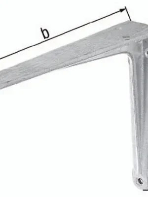 GAH Alberts Konsole L.200mm H.175mm Alu-Guss Trgf.75kg - 804039 Kracherpreis