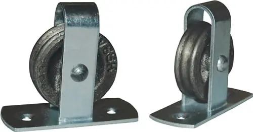 HBS-BETZ Stehrolle 496 Nut 6mm Grauguss m.Längsplatte u.gedrehter Nut - 63137 Top-Preis