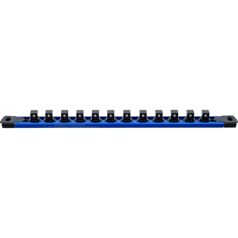 Kostenloser Versand BGS Halteschiene für 12 Steckschlüssel-Einsätze magnetisch für Antrieb 12,5 mm (1/2") - 74551