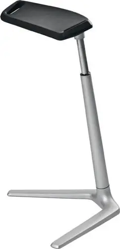 Sale interstuhl Stehhilfe Integralschaum Sitzhöhenverstellung 620 - 850 mm Aluminium silber BIMOS - 9144/2348/2000