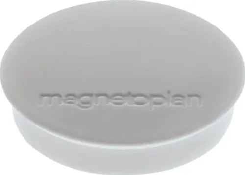 Magnetoplan Magnet Basic Ø 30 mm grau - 16 642 01 Bestpreis