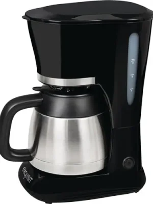 Billig Kaffeemaschine KA 6501 sw 800 W schwarz Thermokanne,Verzierung VA 1l 4-8 Tassen - 5010016