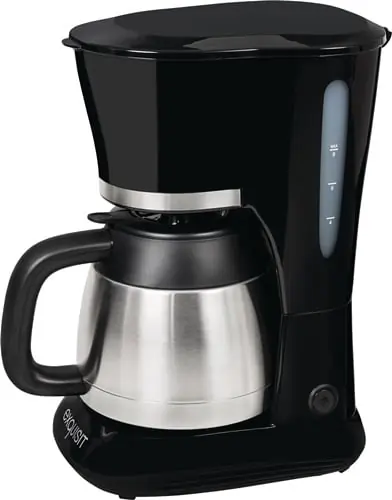 Billig Kaffeemaschine KA 6501 sw 800 W schwarz Thermokanne,Verzierung VA 1l 4-8 Tassen - 5010016