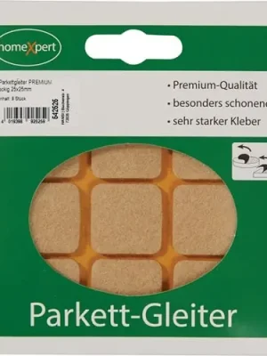 Schnäppchen Parkettgleiter Premium 25 x 25mm Filz natur eck.selbstkl. - 542525