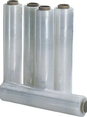 Stretchfolie L300 m x B450 mm 17 µm transparent - 450MMX300MX17 Abverkauf