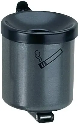 TKG Wandascher Ø150xH145mm graphit m.Kippvorrichtung - 350043 Markenprodukt