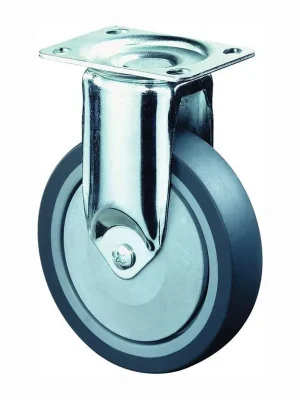 BS Rollen Bockrolle Vollgummi Kugellager schwer 80 mm 80 kg - C110.A85.081 Wochenendangebot