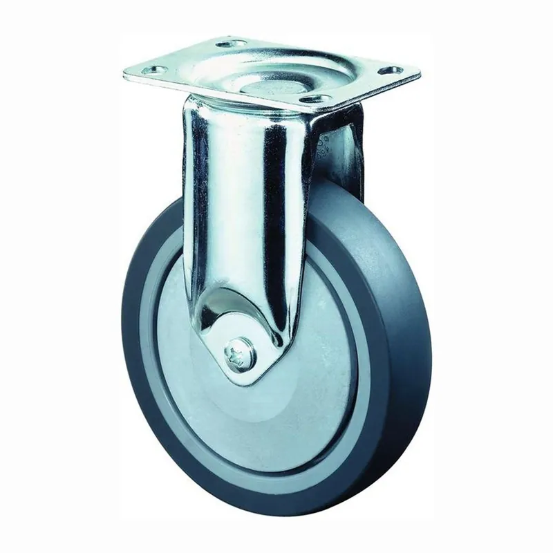 BS Rollen Bockrolle Vollgummi Kugellager schwer 80 mm 80 kg - C110.A85.081 Wochenendangebot
