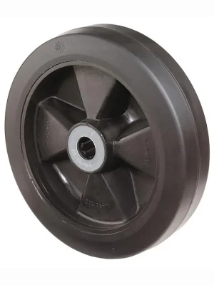 BS Rollen Ersatzrad Elastik-Vollgummi schwarz Rollenlager Ø 100 mm 140 kg - B60.100 Schnäppchen