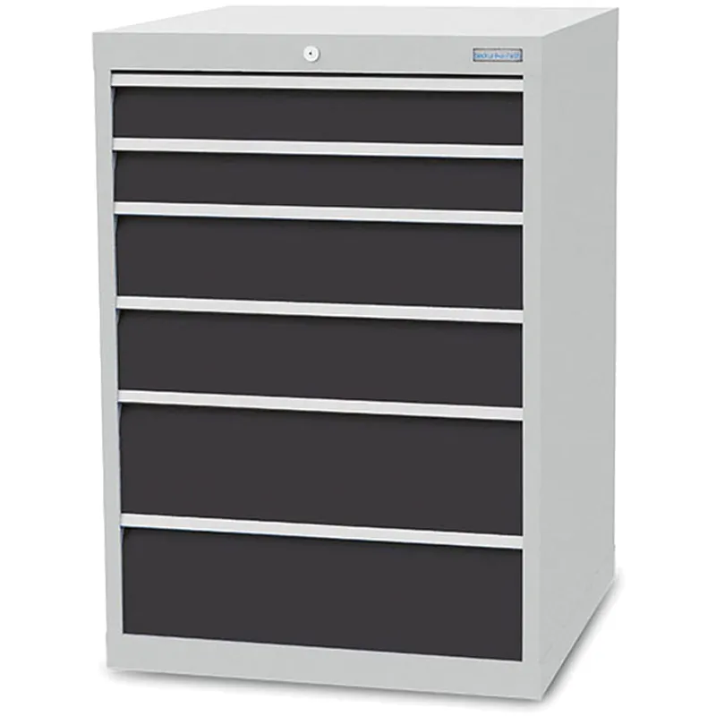 Letzte Chance Bedrunka+Hirth Schubladenschrank Tiefe 736 mm R 24-24 6x Schublade BxTxH 705x736x 1.019 mm - 700/0222V10Z
