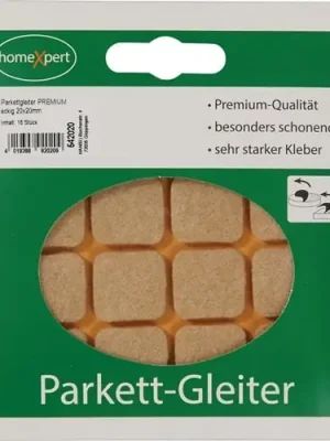 Jetzt Kaufen Parkettgleiter Premium 20 x 20mm Filz natur eck.selbstkl. - 542020