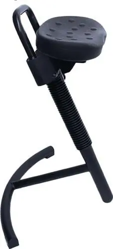 Lotz Stehhilfe Integralschaum Gestell schwarz Sitzhöhe 645 - 825 mm- 3640.01 Heißes Angebot