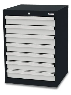 WS24 Schubladenschrank Schubladen: 7 x 100 B x T x H 600 x 575 x 820 mm - WS24-100193 Meistverkauft