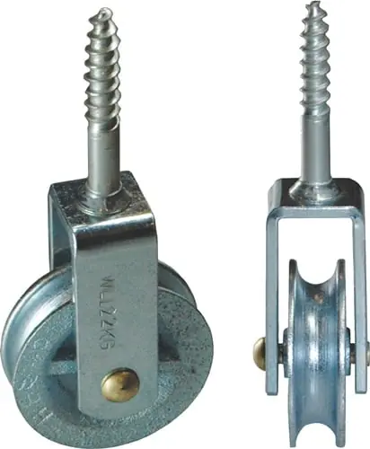 HBS-BETZ Waschseilrolle 5000 Nut 10mm verz.Grauguss Halterung STA verz - 63088 Neue Ware