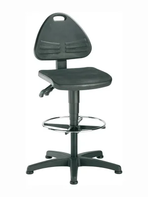 interstuhl Arbeitsdrehstuhl ISITEC Bodengleiter + Fußring - 9613-2000 Sonderaktion