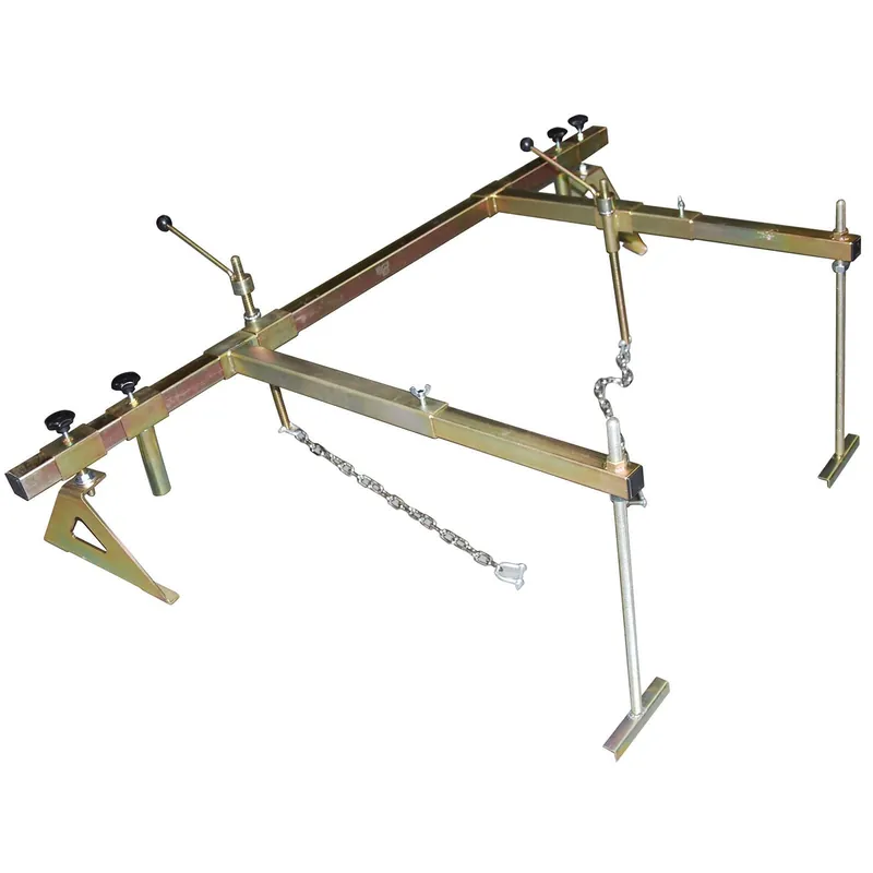 BGS Motortraverse mit 4-Punkt Abstützung 510 - 845 mm 315 kg - 9237 Sale